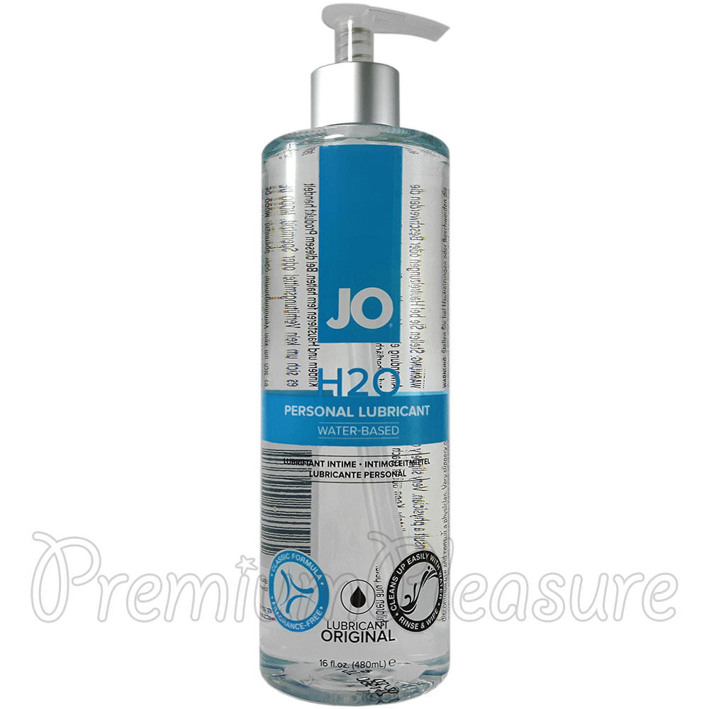 System JO H2O Water Based Lubricant Personal Intimate Lube Long Lasting Glide