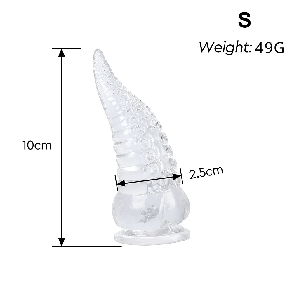 Realistic Tentacle Dildo Octopus Animal Sex Toy Huge Jelly Dildos Anal Plug Progressive Vaginal Dilators Monster Penis Buttplug