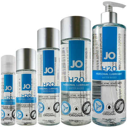 System JO H2O Water Based Lubricant Personal Intimate Lube Long Lasting Glide