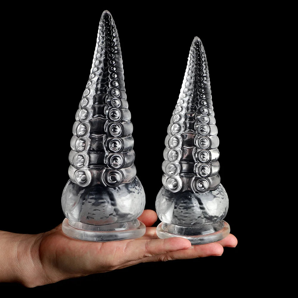 Realistic Tentacle Dildo Octopus Animal Sex Toy Huge Jelly Dildos Anal Plug Progressive Vaginal Dilators Monster Penis Buttplug