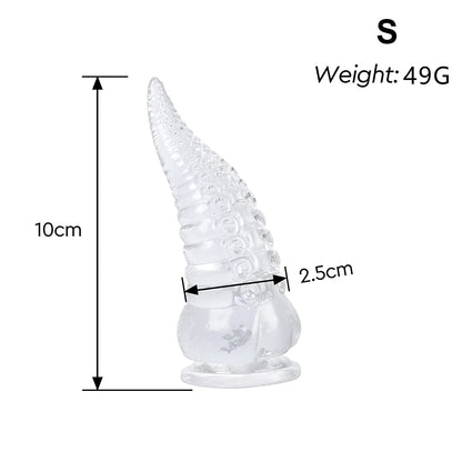 Realistic Tentacle Dildo Octopus Animal Sex Toy Huge Jelly Dildos Anal Plug Progressive Vaginal Dilators Monster Penis Buttplug