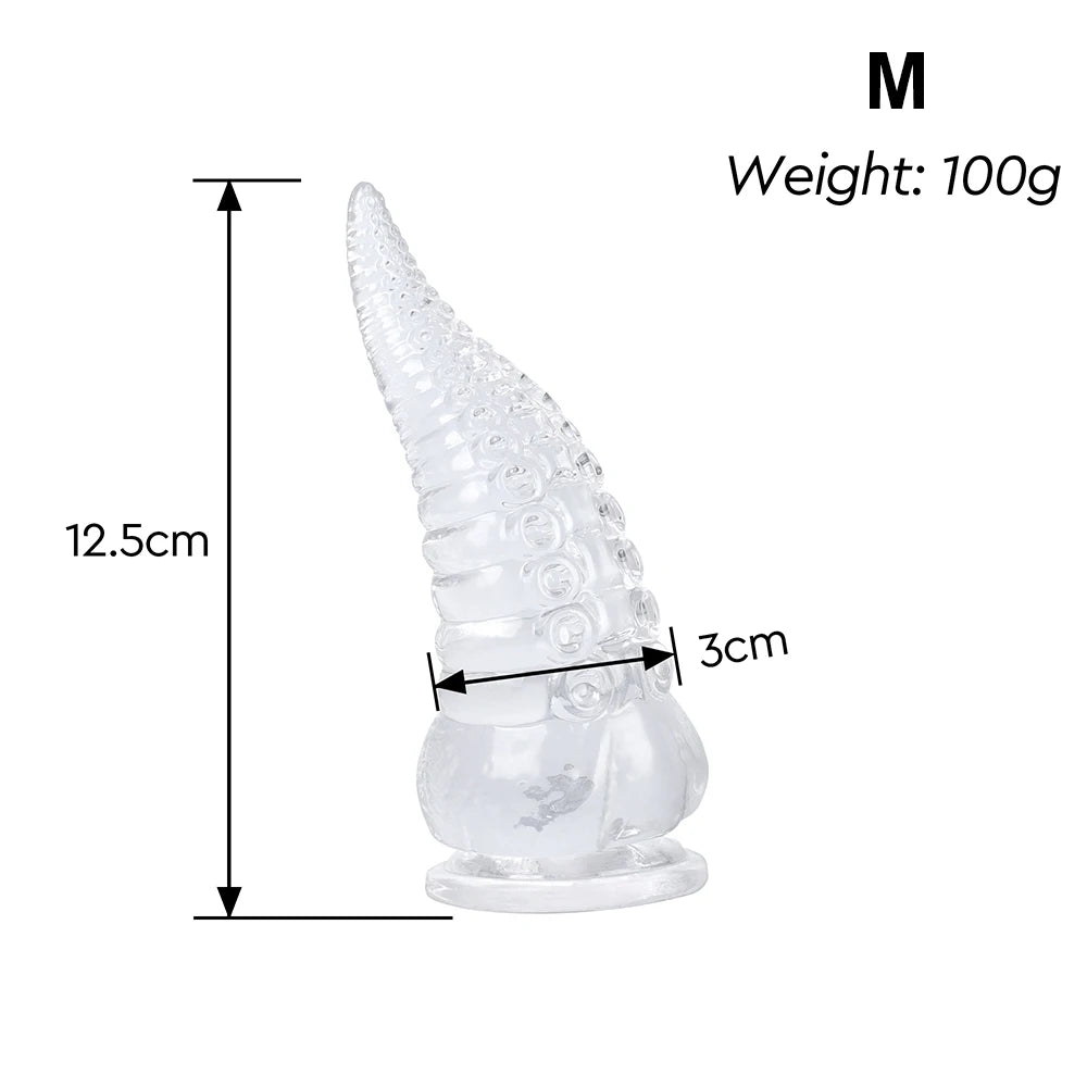 Realistic Tentacle Dildo Octopus Animal Sex Toy Huge Jelly Dildos Anal Plug Progressive Vaginal Dilators Monster Penis Buttplug
